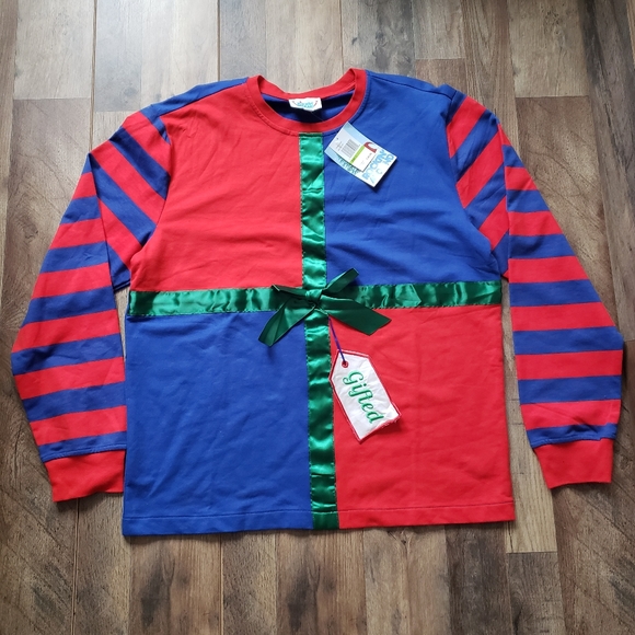 Rockin' Around Holiday Sweatshirt Gifted - Picture 1 of 6